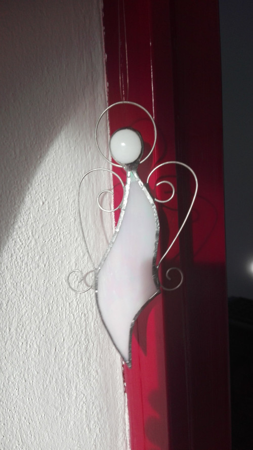 Andílek perleťový 13 cm — foto 1
