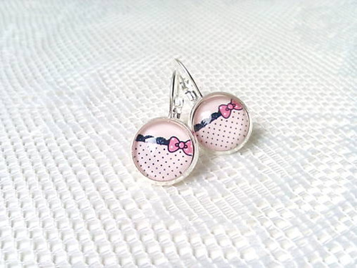 Cute earrings (silver)
