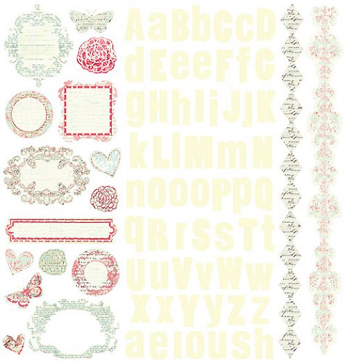 Samolepky - SHABBY — foto 1
