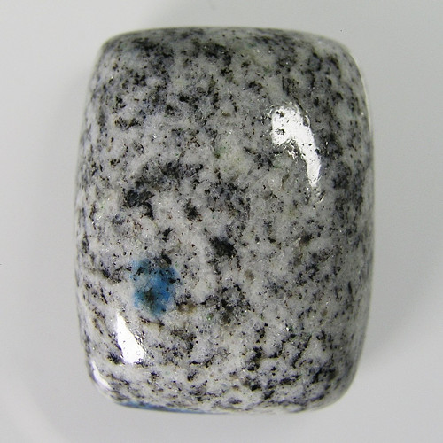 Azurit v žule, K2, 24,47 ct., 21,4x16,8x7,3 mm