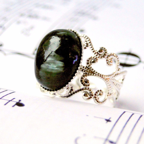 Romantic Seraphinite / Prsten se serafinitem