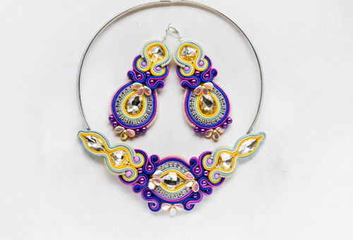 Rainbow - soutache sada — foto 1