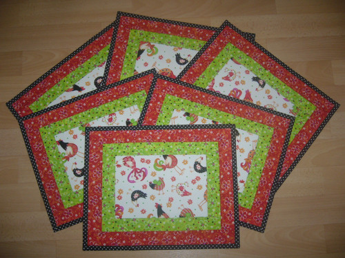Prostírání - velikonoční slepičky — foto 1