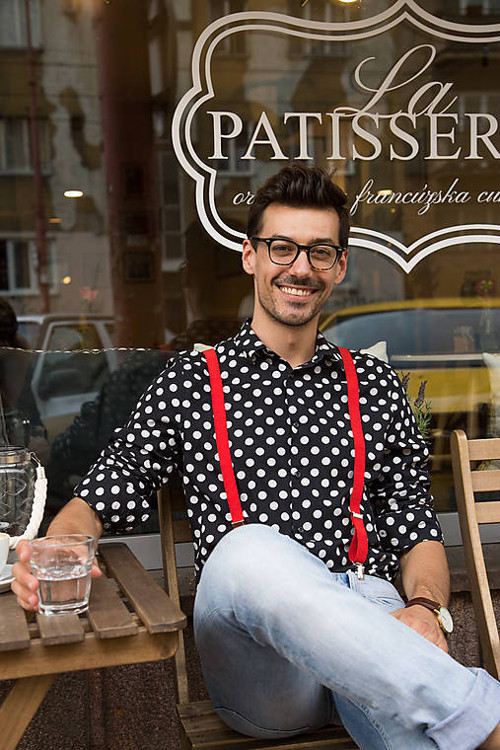 Retro suspenders (red) — foto 1