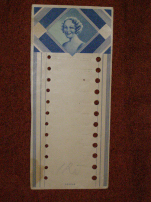 Papírové plato na sponky - vintage — foto 1