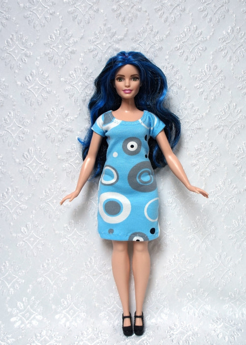 Šaty pro Barbie 2016 - curvy - baculku — foto 1
