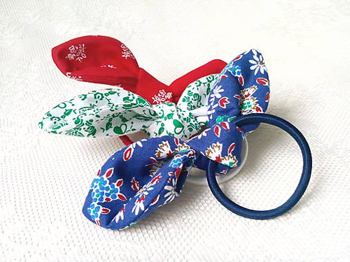 Mini scrunchies (folk mix) — foto 1