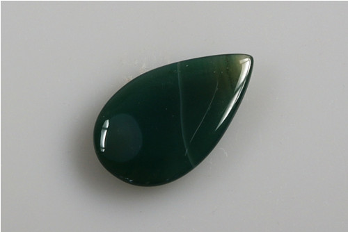 Achátová kapka 3 cm — foto 1