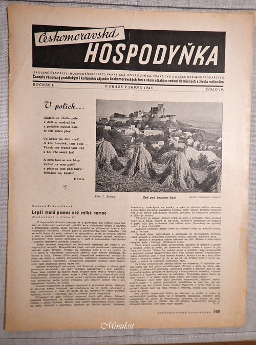 Českomoravská HOSPODYŇKA, — foto 1
