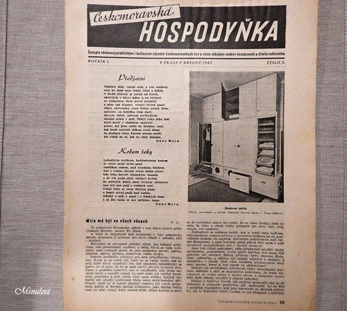 Českomoravská HOSPODYŇKA, — foto 1