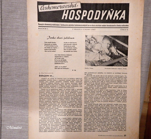 Českomoravská HOSPODYŇKA, — foto 1