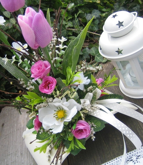 Tulipány a růže — foto 1
