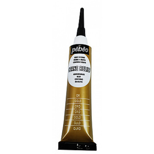 Kontura na Sklo Relief - 20ml - Zlatá