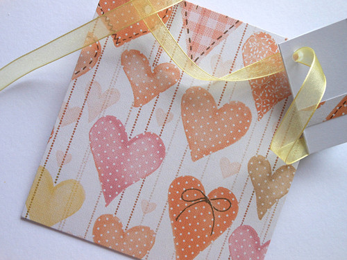 Srdíčkový - obal na CD 13x14 cm — foto 1