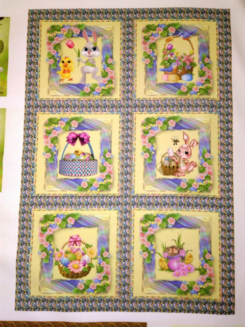 Bavlněný panel - sada 34 x 50 cm — foto 1