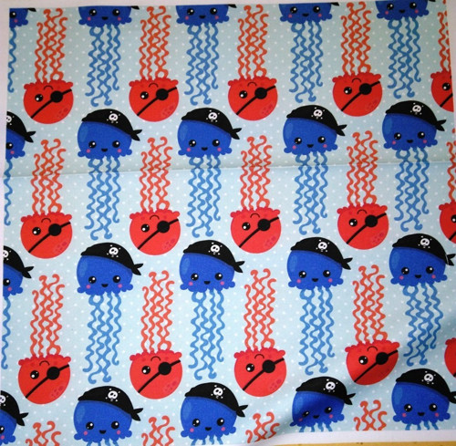 Bavl.panel 35x35cm KOLEKCE PODMOŘŠTÍ PIRÁTI — foto 1