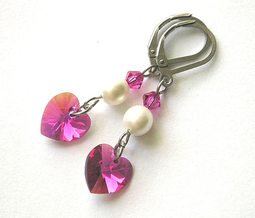 Swarovski Fuchsia AB ..chirurg. ocel