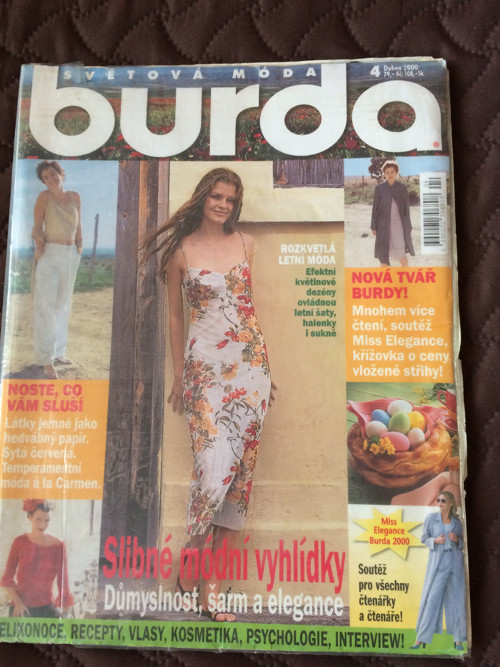 Výprodej Burda duben 2000 — foto 1