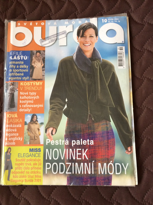 Výprodej Burda říjen 2001, kabátky — foto 1