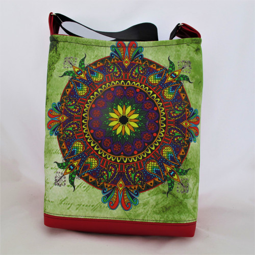 Mandala Bag * Red - Green * Parrot® — foto 1