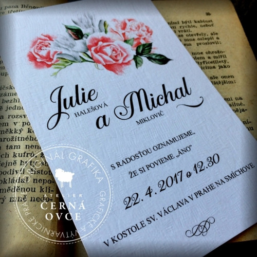 Svatební Oznámení, Rose — foto 1