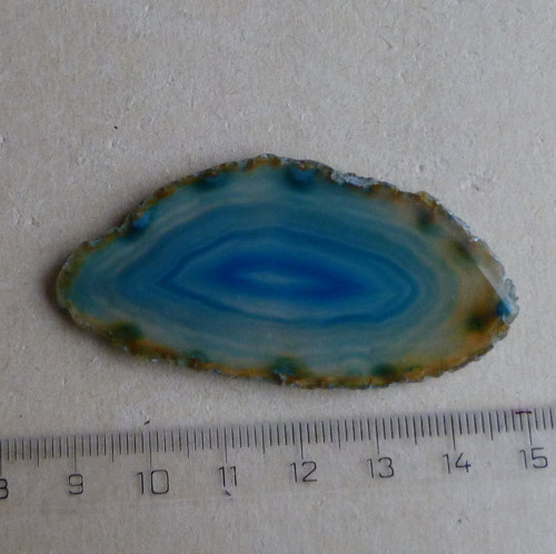 Achát plátek - 6,2 cm — foto 1
