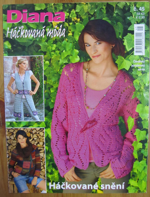 Časopis Diana - háčkovaná móda č.45 — foto 1