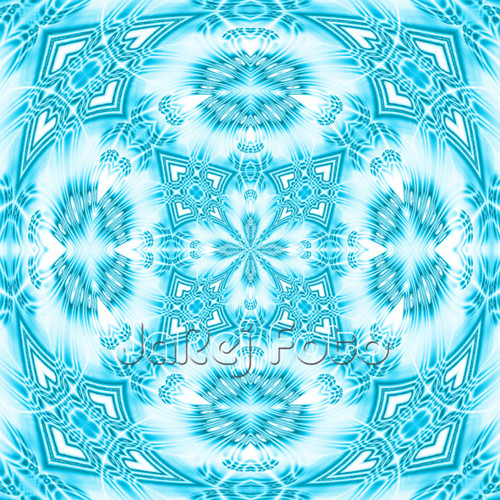 Tyrkysová mandala