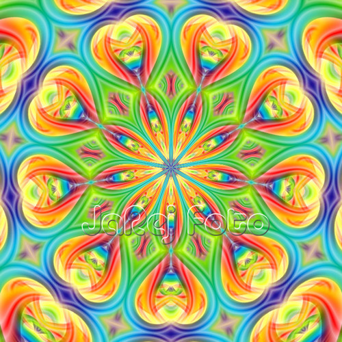 Duhová mandala