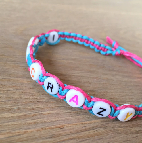 Náramek: I AM CRAZY — foto 1