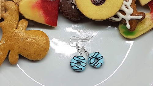 Donutky šmoulové — foto 1