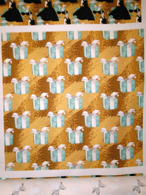 Bavlněný panel 36 x 36 cm KOLEKCE TIFFANI — foto 1