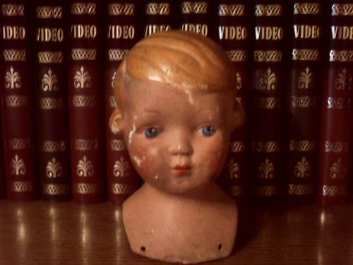 Sádrová hlavička panenky — foto 1