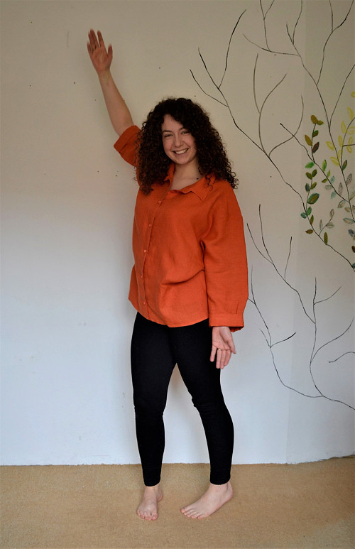 Lněná košile — foto 1