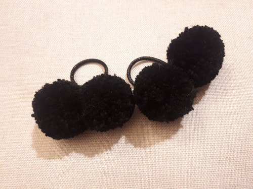 Mickey Mouse pompom bambule do vlasů — foto 1