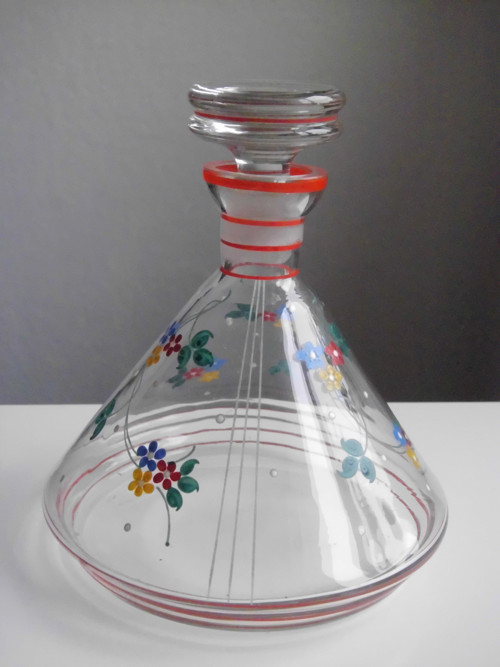 Art deco karafa (výška 16 cm) — foto 1