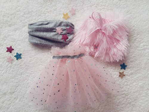 Set oblečení pro panenky - růžová — foto 1