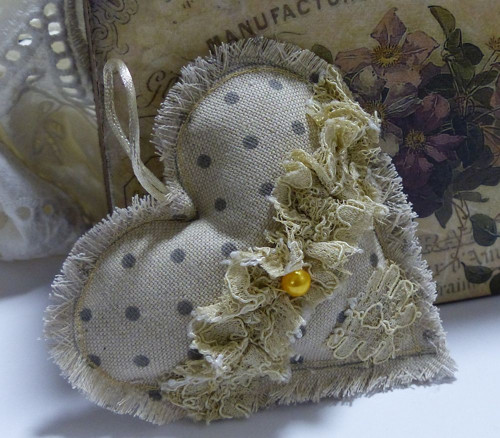 Srdíčko shabby 5 — foto 1
