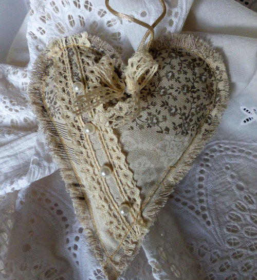 Srdíčko shabby 8 — foto 1