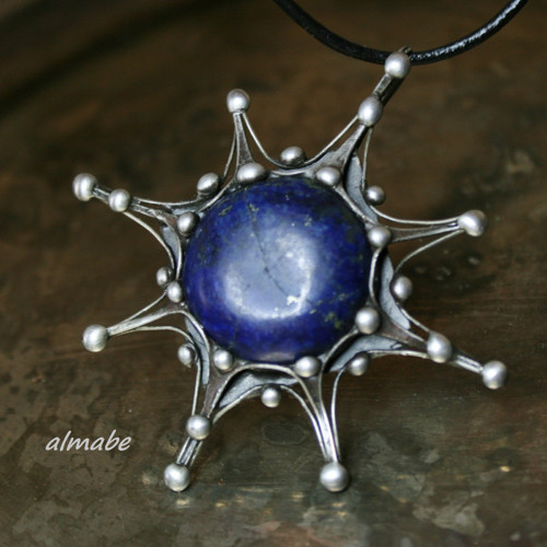 Půlnoční hvězda - lapis lazuli — foto 1