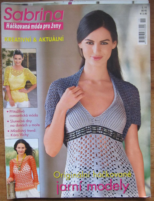 Časopis Sabrina č.11 háčkovaná móda — foto 1