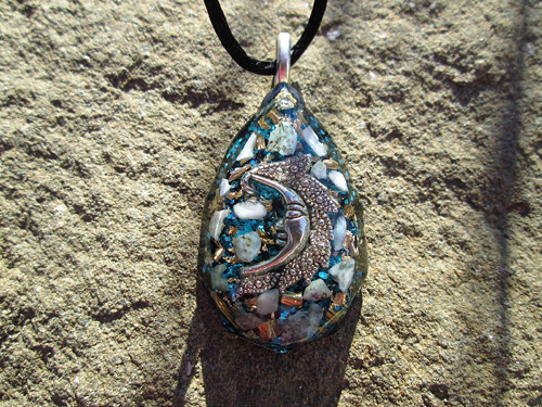 Orgonit ,, Nových dimenzí " larimar — foto 1
