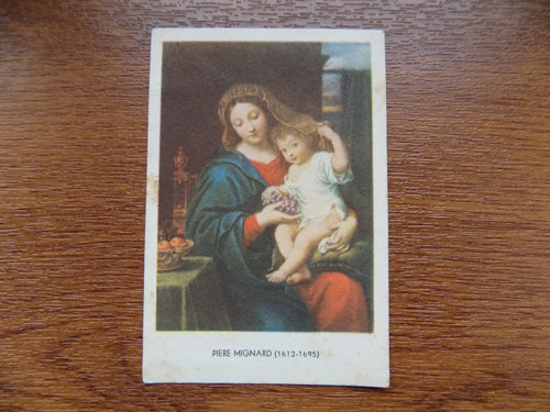 Madona a dítě - svatý obrázek — foto 1