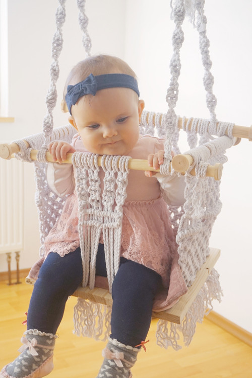 Detska boho houpacka — foto 1