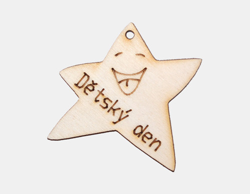 Medaile, ocenění s nápisem Dětský den