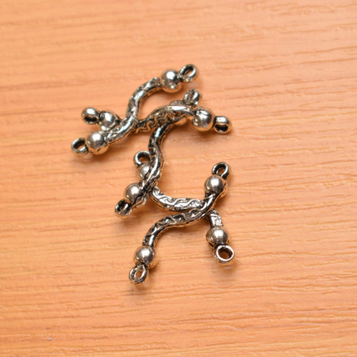 Mezidíl - starostříbro - 6x23mm