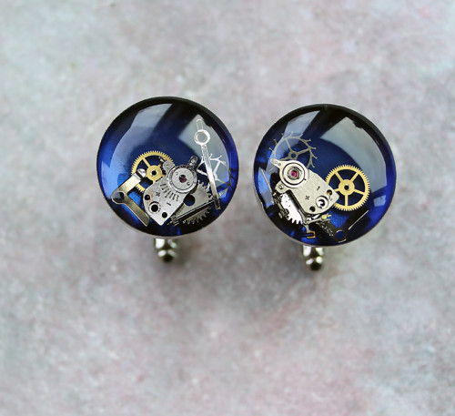 Manžetové knoflíčky /darkblue/ — foto 1