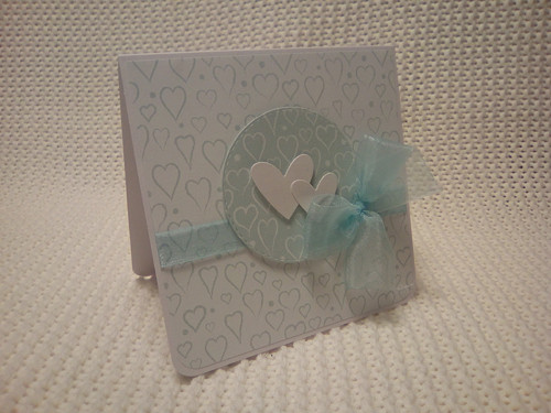 Modro-bílá valentýnka I. — foto 1