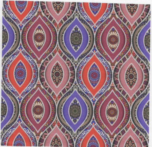 Bavlněná látka - panel 14 x 14 cm