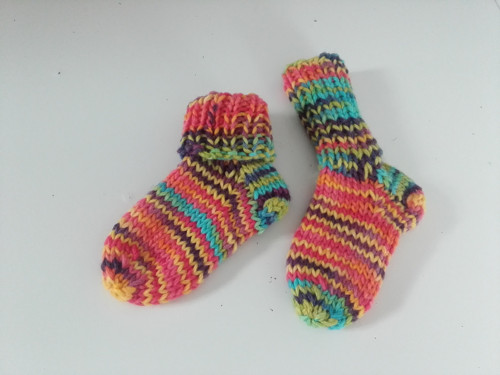 Vlněné ponožky vel.10-12cm — foto 1
